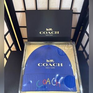 New Blue Coach Beanie